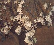 John Russell Almond tree in blossom Sweden oil painting artist